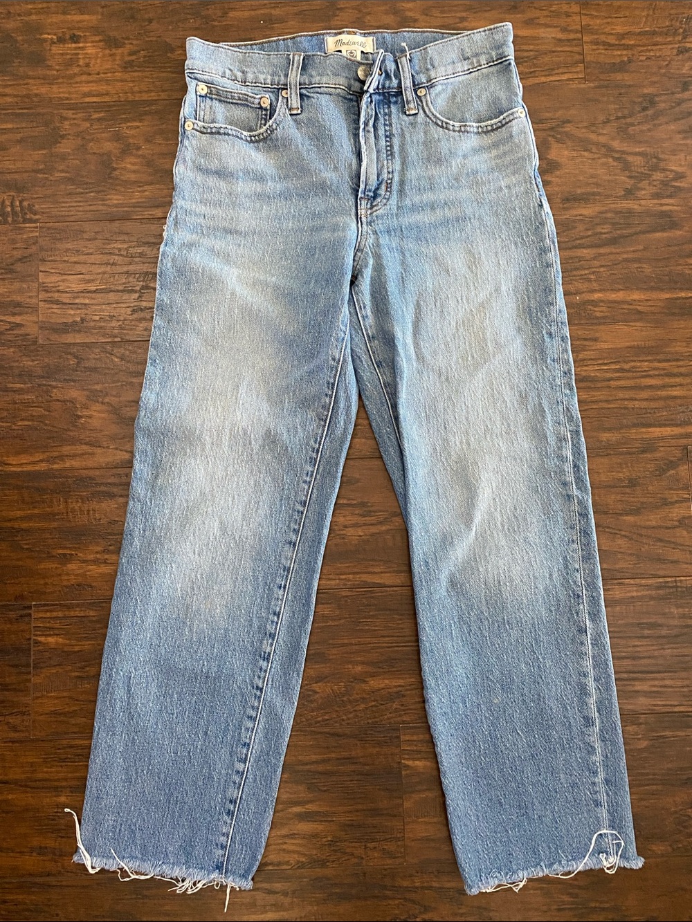 Madewell Light Blue Straight Leg Jeans